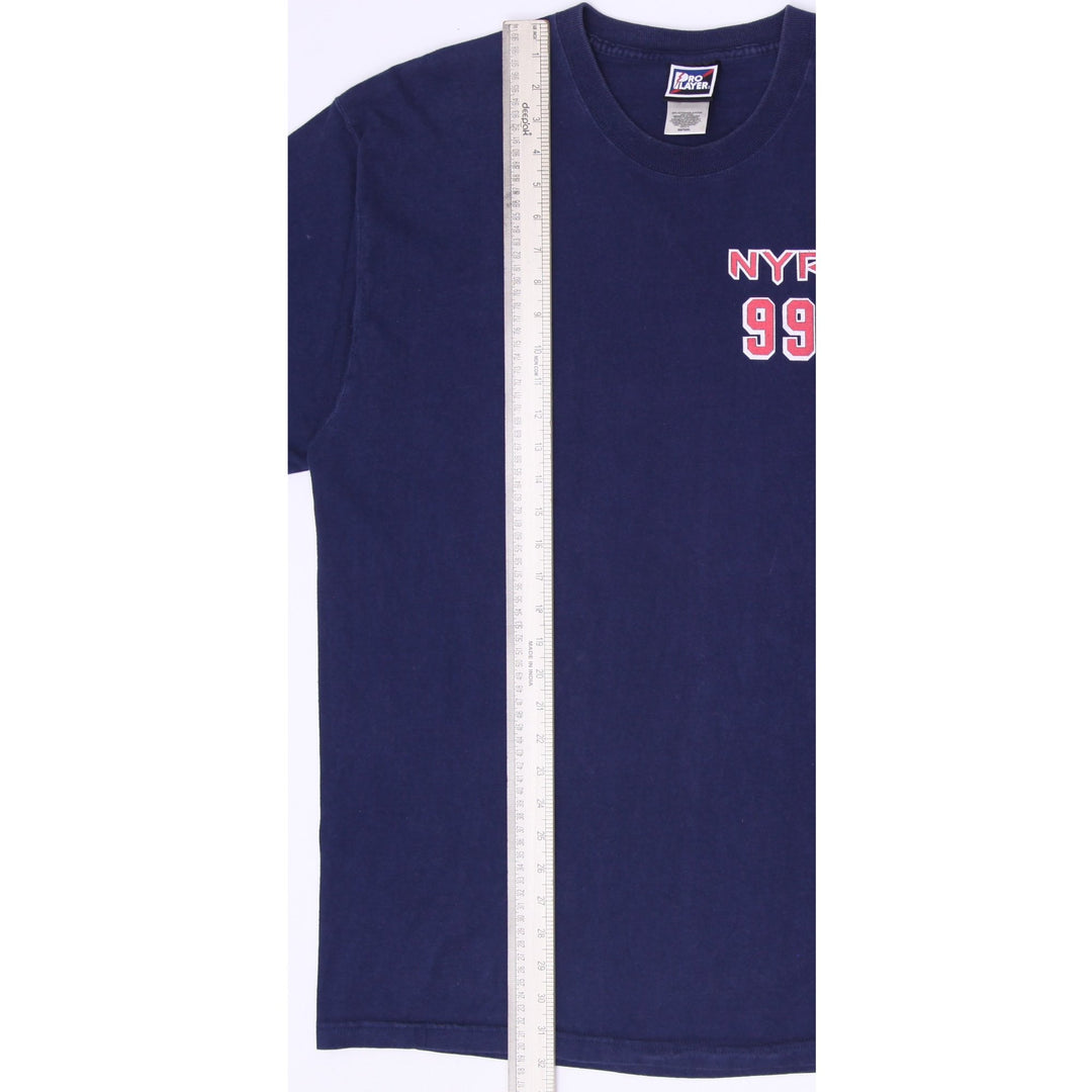 Vintage Pro Player Wayne Gretzky #99 NY Rangers The Great One T-Shirt Size XL