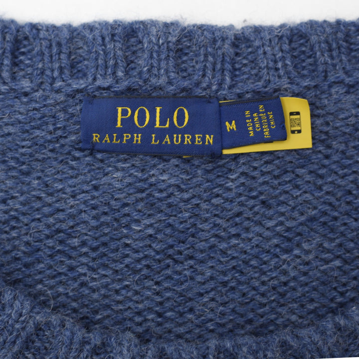 Mens Polo Ralph Lauren Sweater Blue Graphic Knitwear Bear | Migration_Knitwear & Sweaters RL Collection - Bac | Fashion Rerun