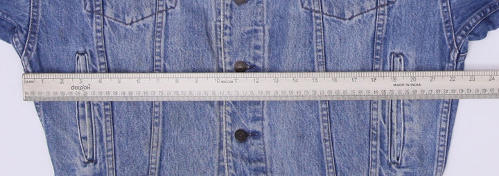 Vintage 90s Levis 75532 Denim Trucker Jacket Size M | Migration_Jackets - View 9 | Fashion Rerun
