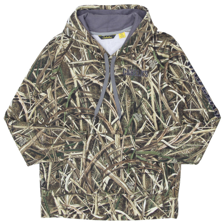 Mens Cabela's Forest Camo Hoodie - Fashion Rerun Vintage Migration_Sweaters