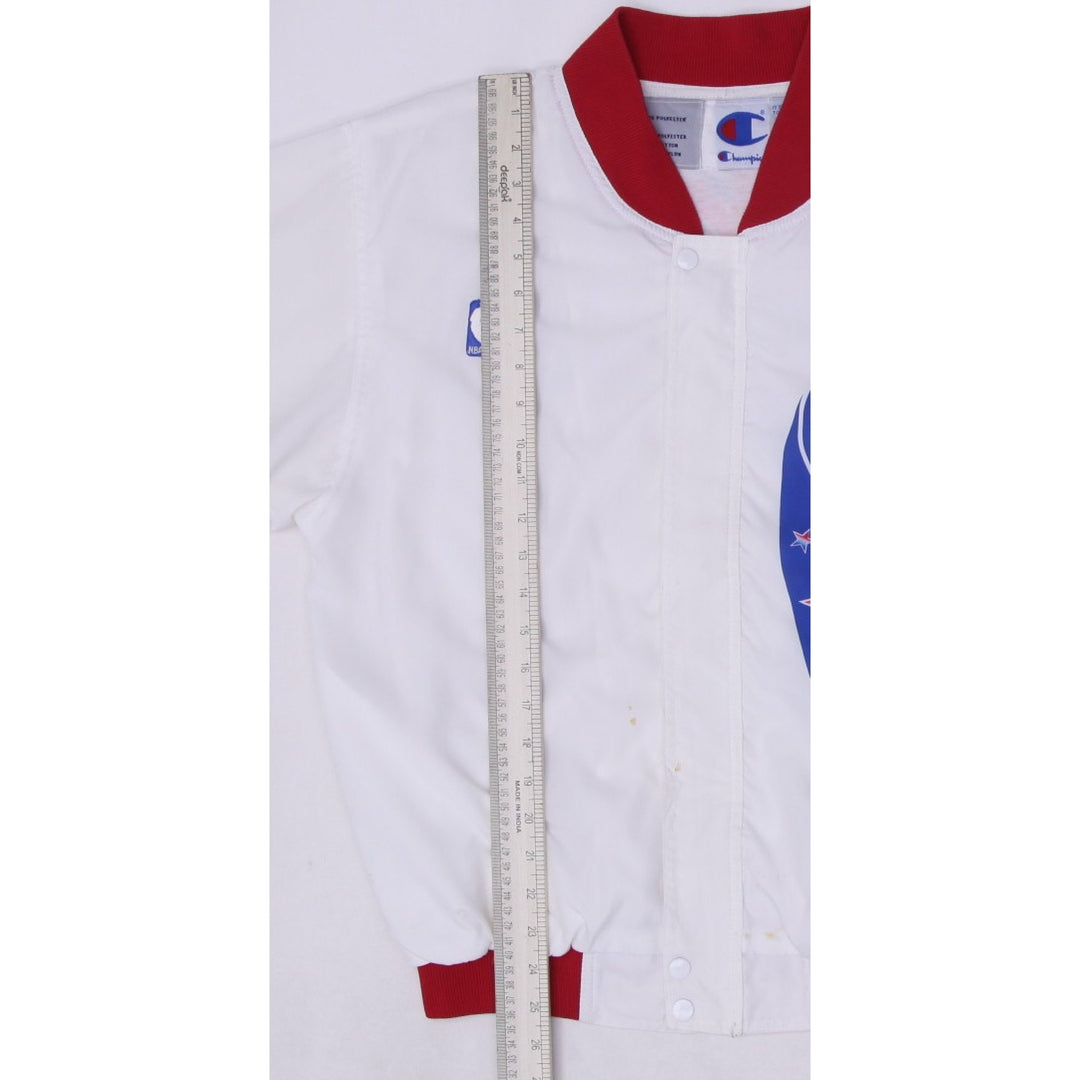 Vintage Champion NBA Philadelphia 76ERS Warm Up Jacket Size LARGE | Migration_Jackets - View 8 | Fashion Rerun