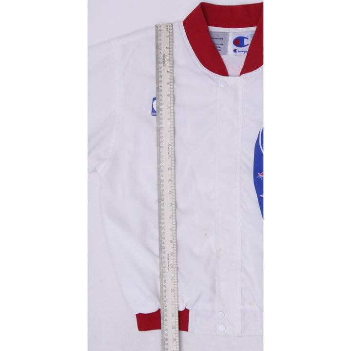 Vintage Champion NBA Philadelphia 76ERS Warm Up Jacket Size LARGE | Migration_Jackets - View 8 | Fashion Rerun