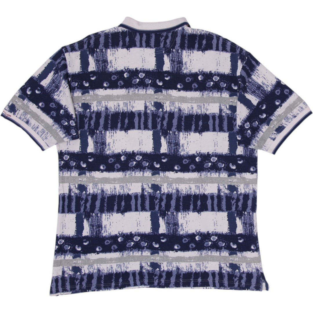 Mens Greg Norman Patterned Short Sleeve Polo T-Shirt Size XXL