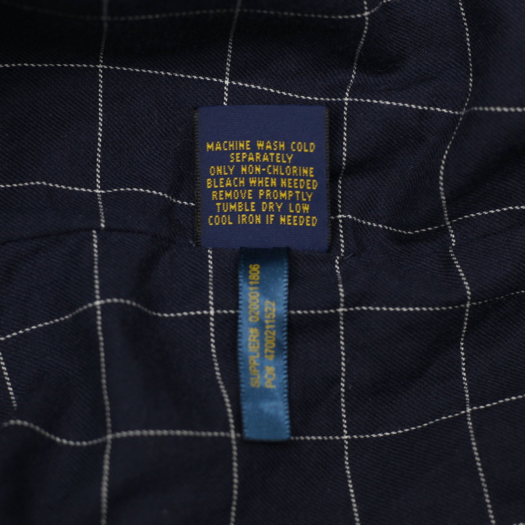 Vintage Polo By Ralph Lauren Navy Harrington Jacket Size XL