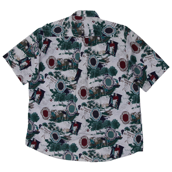 Vintage Twickers Golf Theme Hawaiian Shirt-Made in USA Size L - Fashion Rerun Vintage Migration_Shirt
