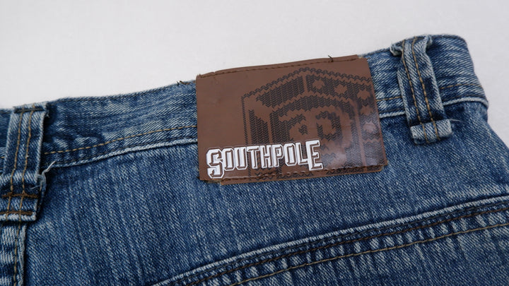 Y2K Mens Southpole Baggy Fit Jeans