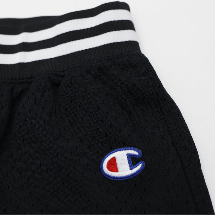 Mens Champion Striped Trim Mesh Basketball Shorts Size M