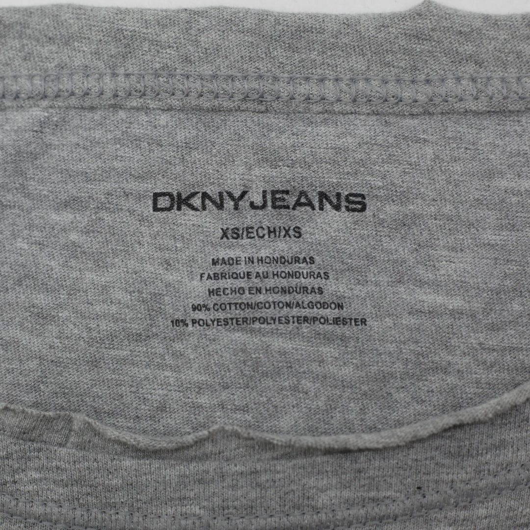 Y2K Ladies New York City Skyline Rhinestone Graphic Tee Size XS
