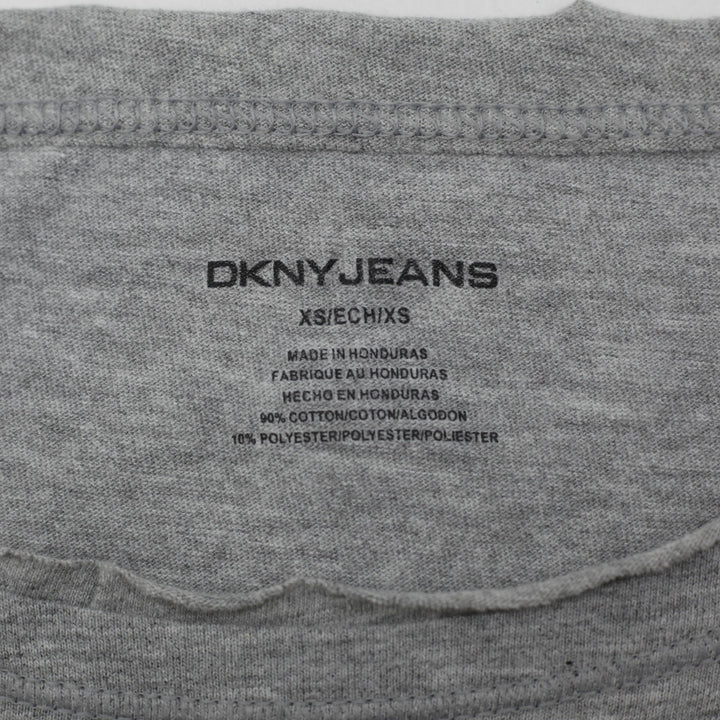 Y2K Ladies New York City Skyline Rhinestone Graphic Tee Size XS