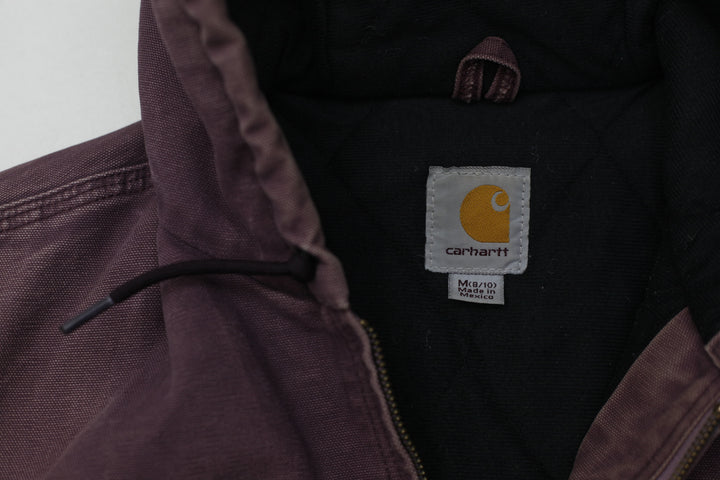 Ladies WJ130 DPM Carhartt Full Zip Hooded Jacket