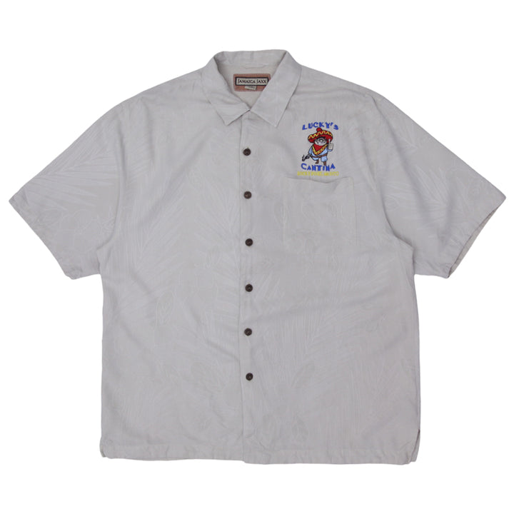 Mens Jamaica Lucky's Cantina Short Sleeve Shirt - Fashion Rerun Vintage Migration_Shirt