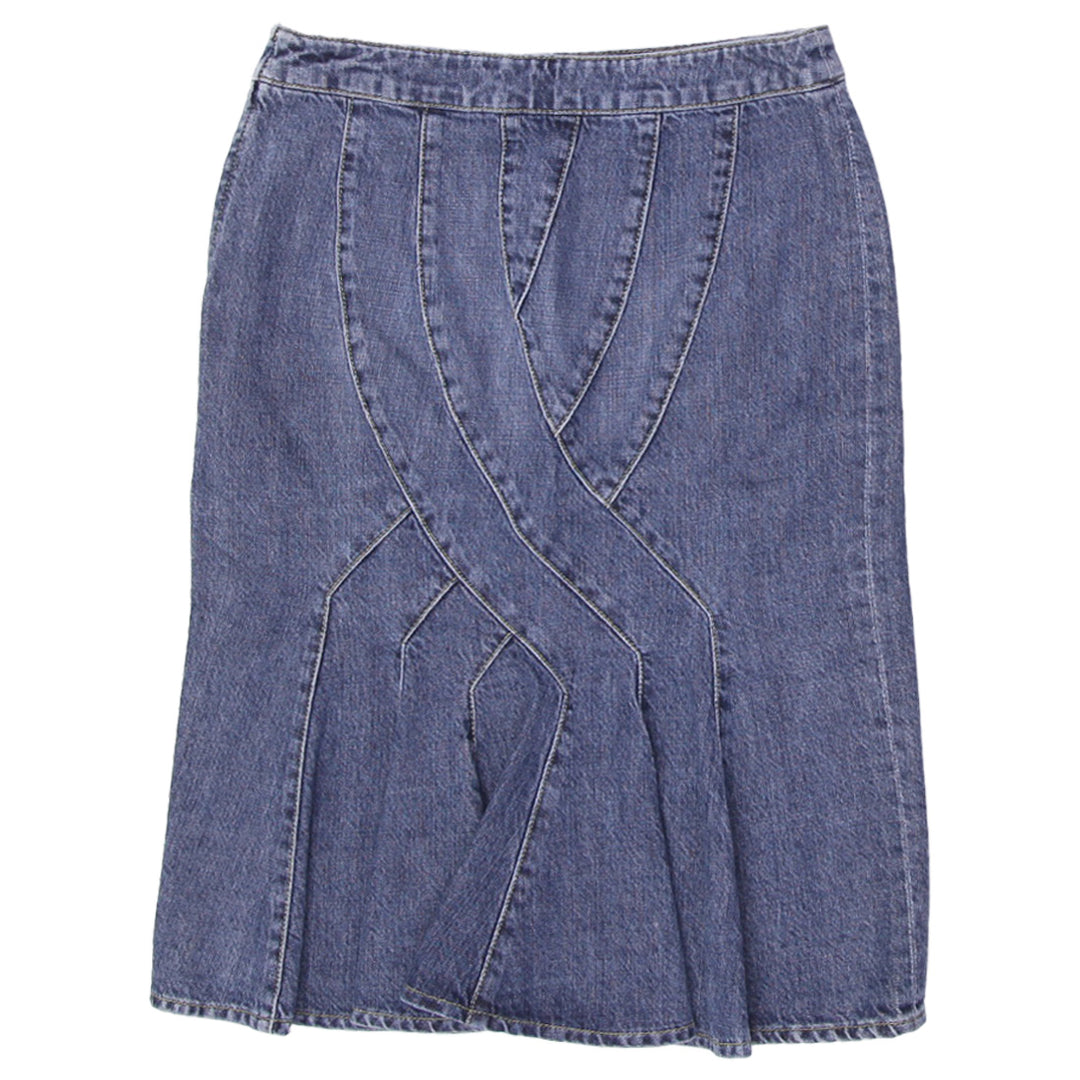 Y2K Ladies Betty Barlay Collection Denim Skirt