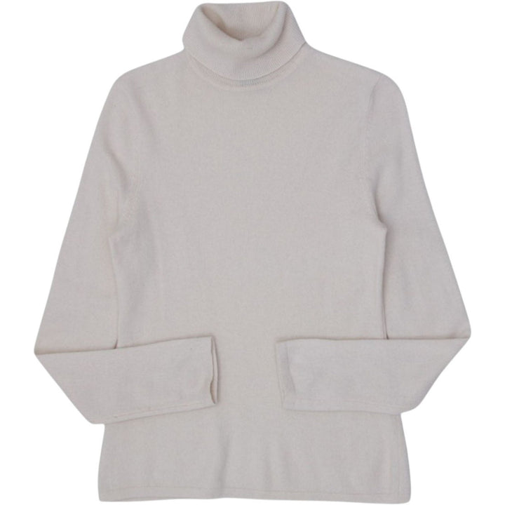 Ladies Lord & Taylor 100% Cashmere Turtleneck Sweater