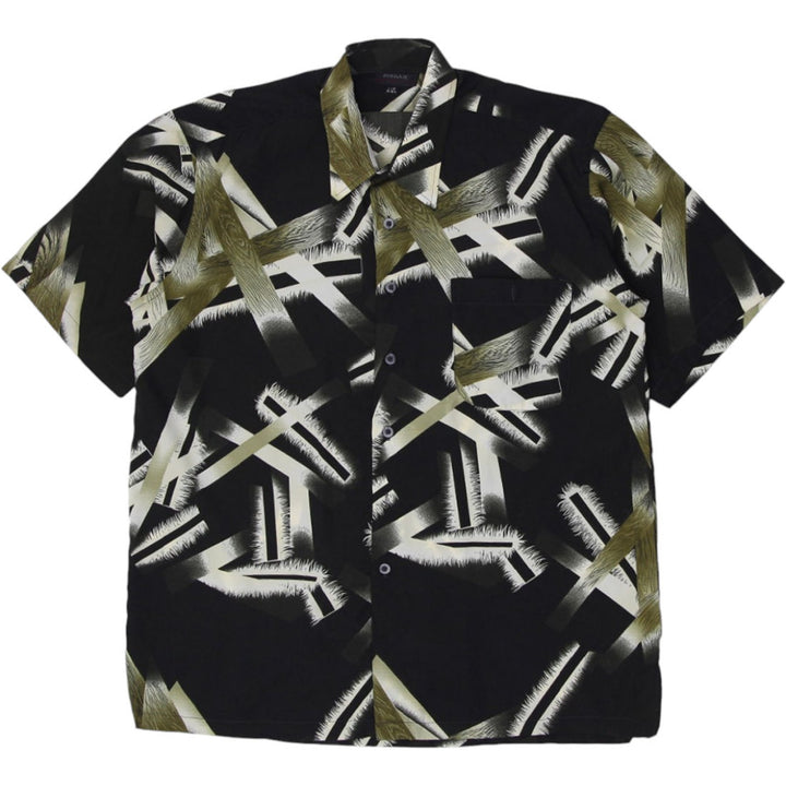 Mens Berkam Paris London Rome Printed Short Sleeve Shirt