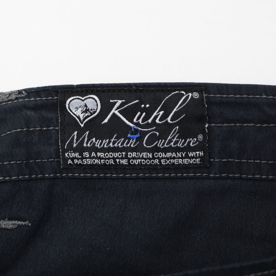 Y2K Ladies Kuhl Mountain Culture Convertible Roll Up Hiking Cargo Pants Size 6