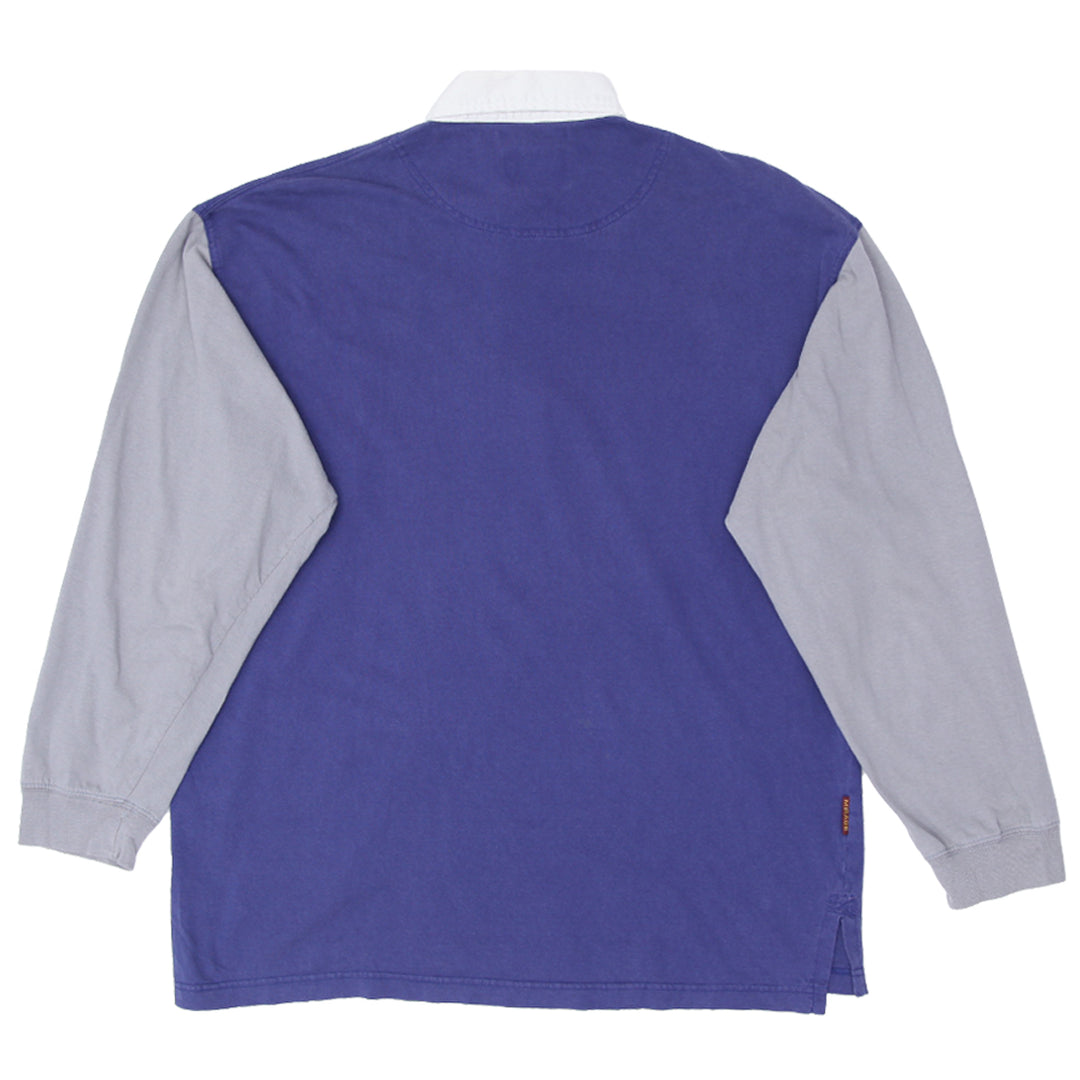 Vintage Mirage Dallas Cowboys Long Sleeve Polo T-Shirt - Fashion Rerun Vintage Migration_T-Shirt