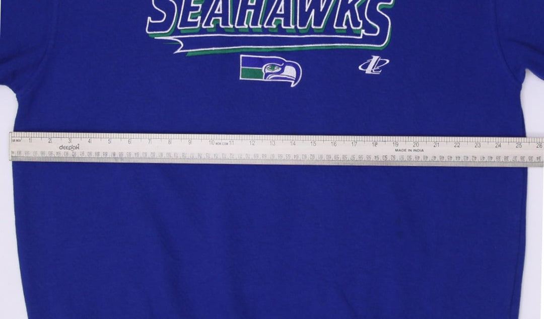 Vintage Logo Athletic Pro Line Seattle Seahawks Pullover Sweater