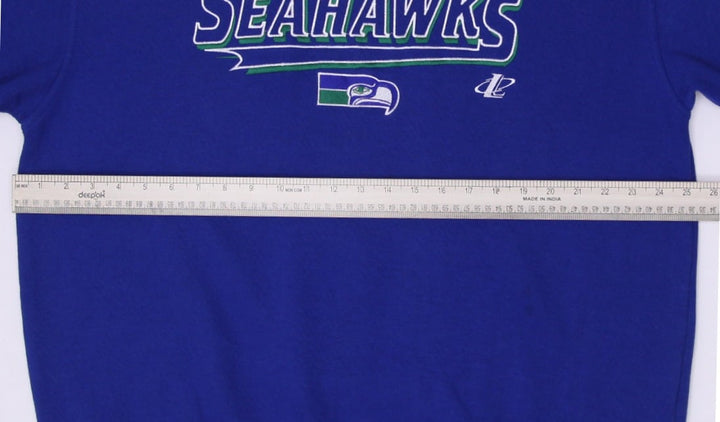 Vintage Logo Athletic Pro Line Seattle Seahawks Pullover Sweater