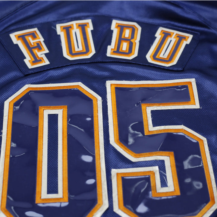 Vintage 90s FUBU Athletics Uptown Mesh Jersey Hoodie Size XL
