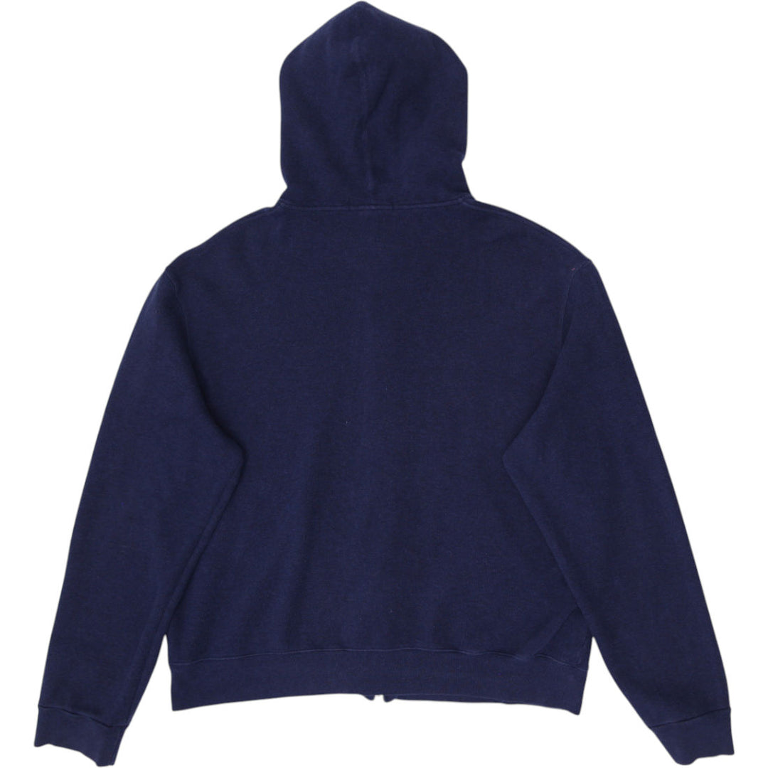 Vintage Polo Ralph Lauren Full Zip Cotton Hoodie Size XL