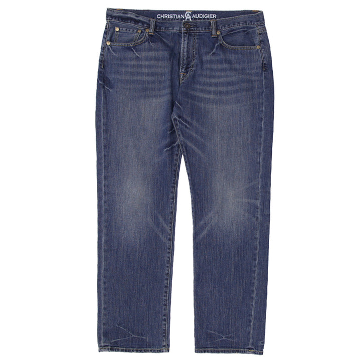 Y2K Mens Christian Audigier Baggy Style Jeans