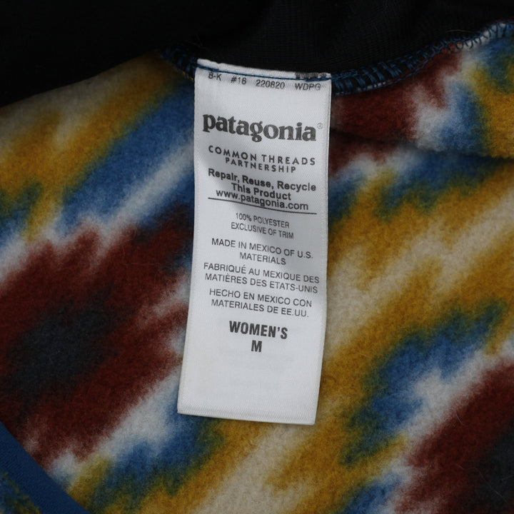 Ladies Patagonia Synchilla Fleece Vest Size M Wild Desert Prairie Gold Aztec | Migration_Vests - Alternate Vi | Fashion Rerun