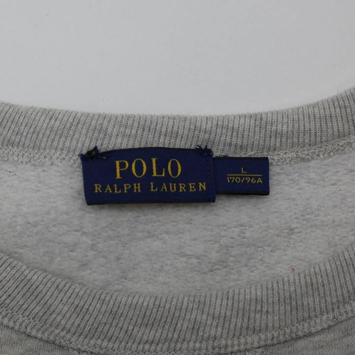 Ladies Polo Ralph Lauren Cotton Blend Crewneck Sweatshirt Size L | Migration_Sweatshirts - Back View | Fashion Rerun