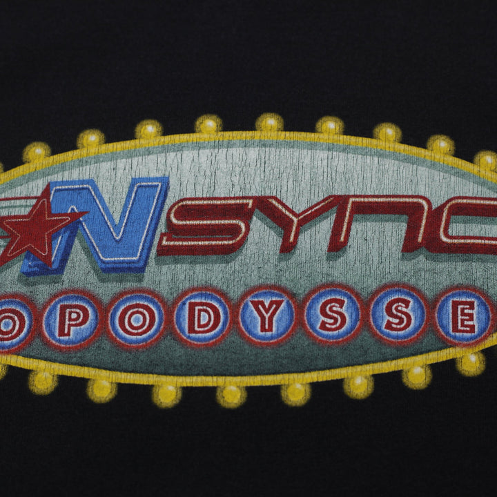 Vintage 2001 NSYNC PopOdyssey Tour T-Shirt Size S