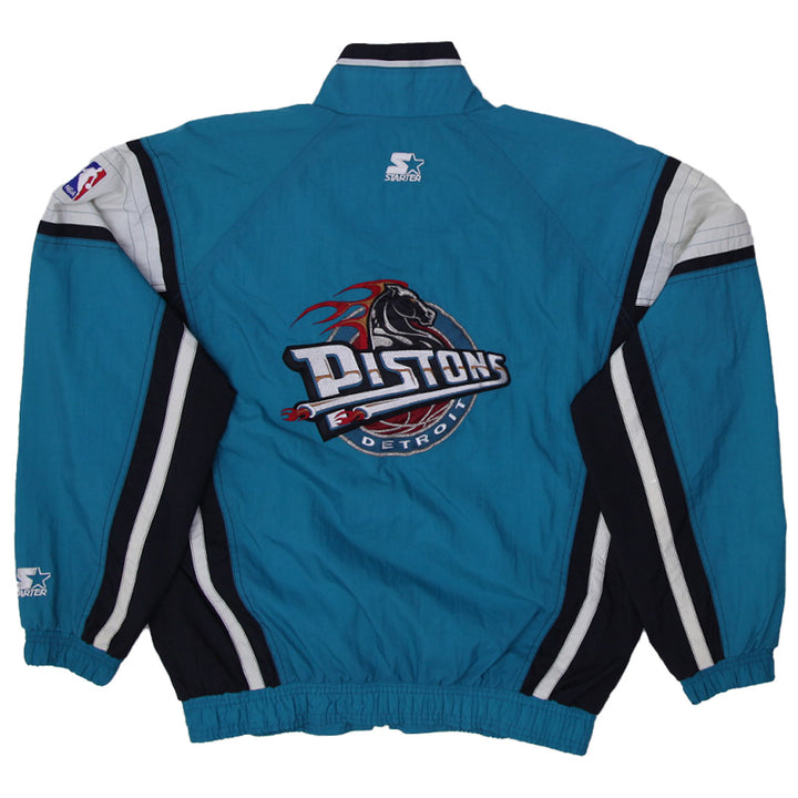Vintage Starter NBA Pistons Detroit Full Zip Jacket