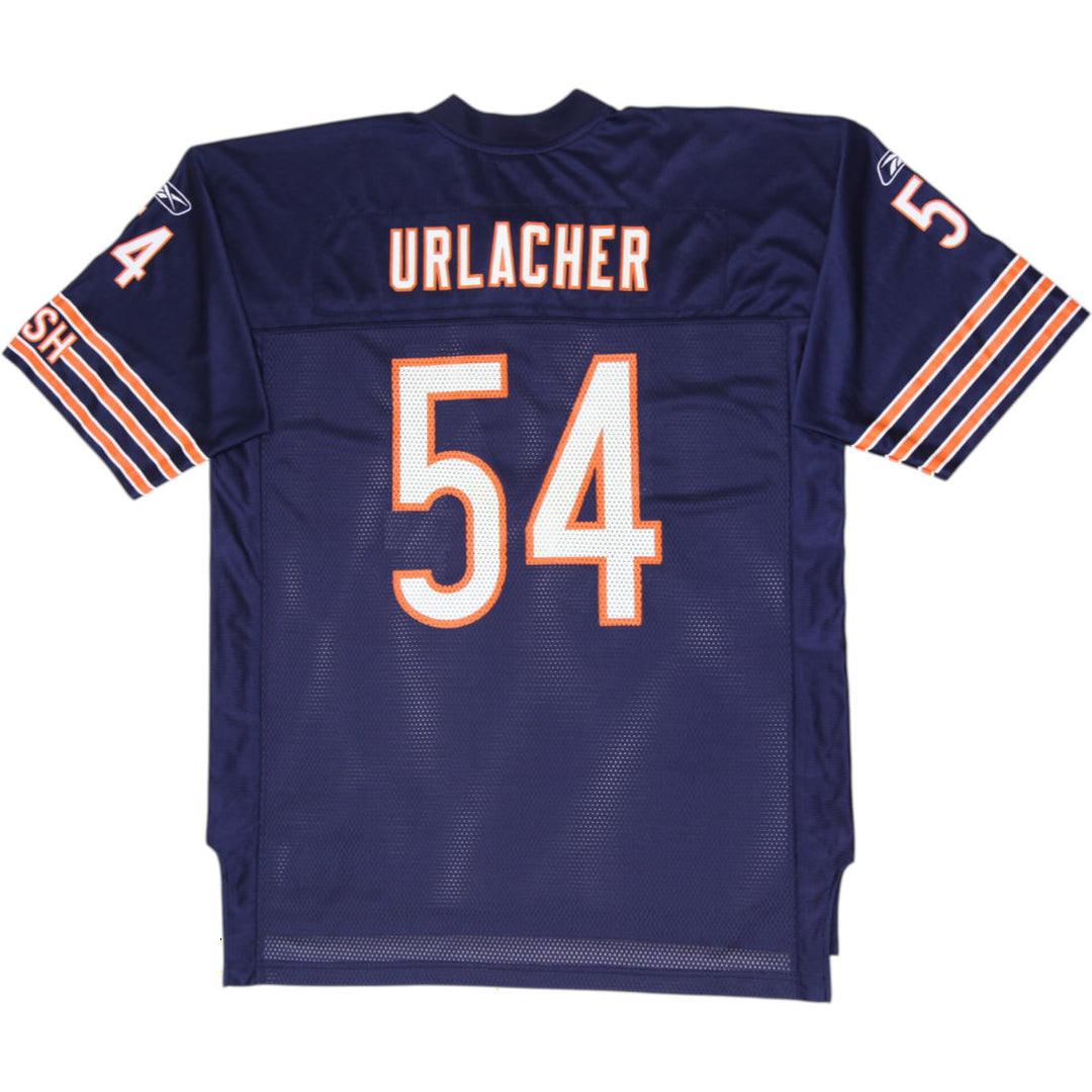 Mens Reebok Brian Urlacher Chicago Bears NFL Equipment Jersey Size XL