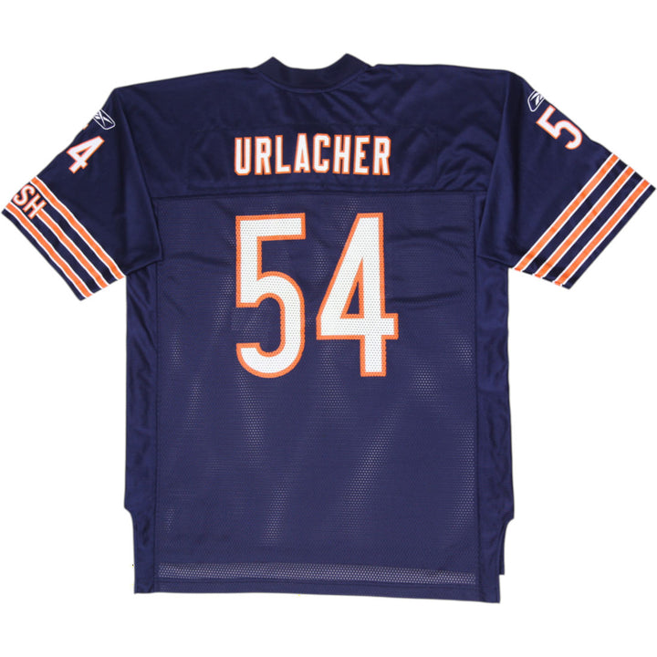 Mens Reebok Brian Urlacher Chicago Bears NFL Equipment Jersey Size XL