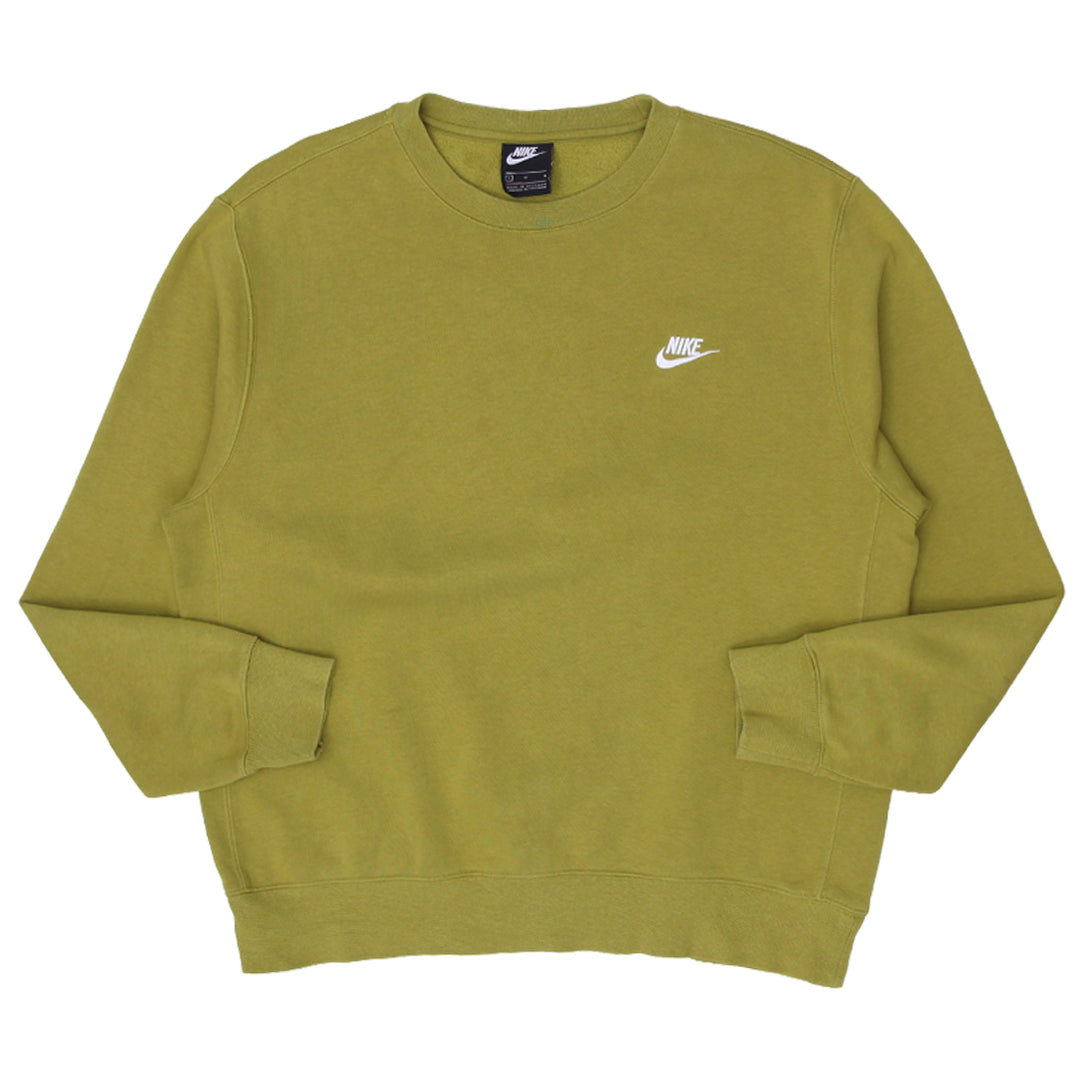 Shop Mens Nike Embroidered Crewneck Sweatshirt Fashion Rerun