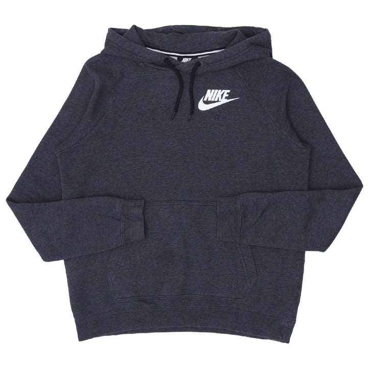 Mens Nike Gray Pullover Hoodie - Fashion Rerun Vintage Migration_Sweaters