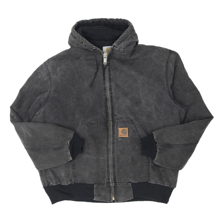 '99 Vintage Carhartt Full Zip Hooded Jacket Made In USA