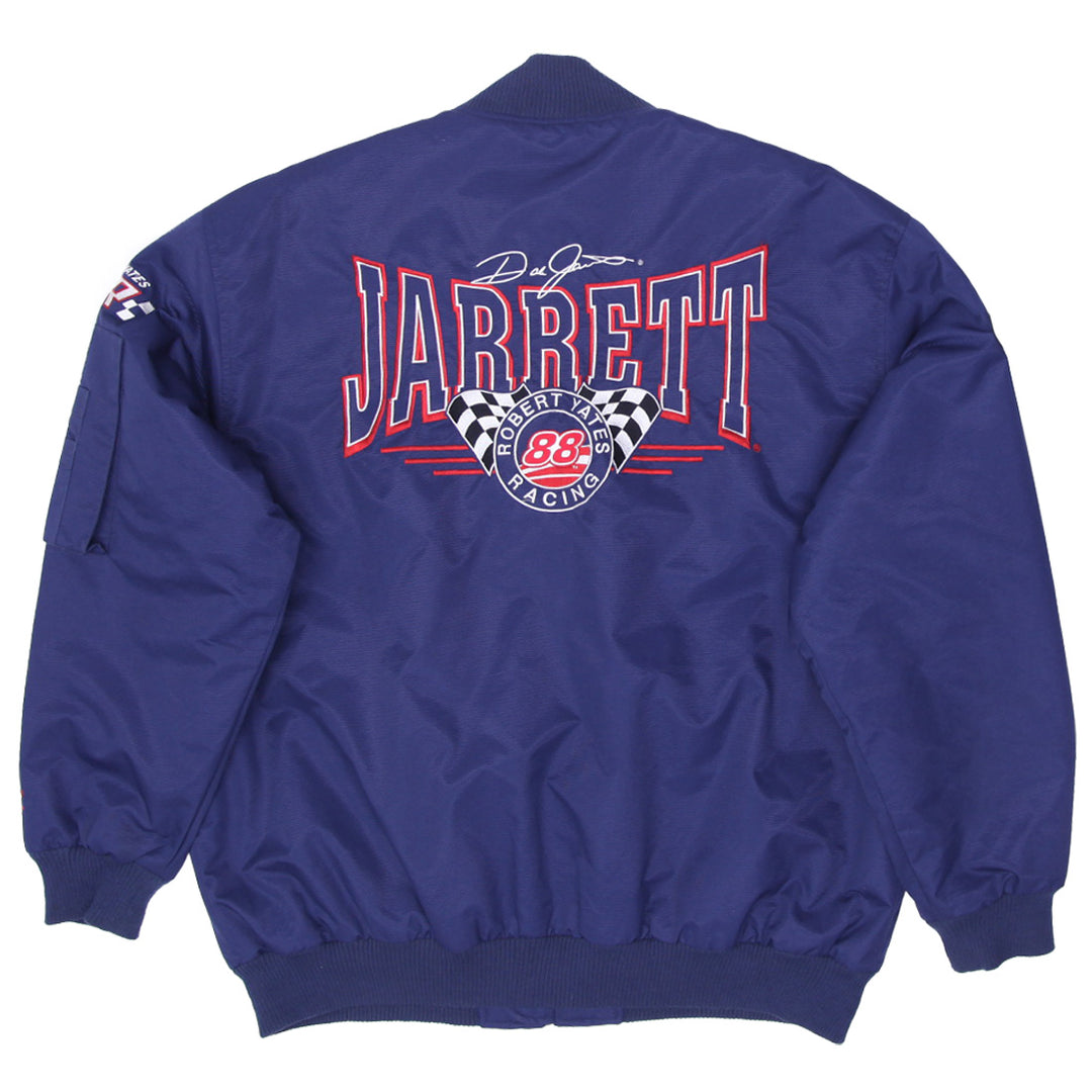 Vintage Dale Jarrett Nascar Coat Ford #88 Robert Yates Racing