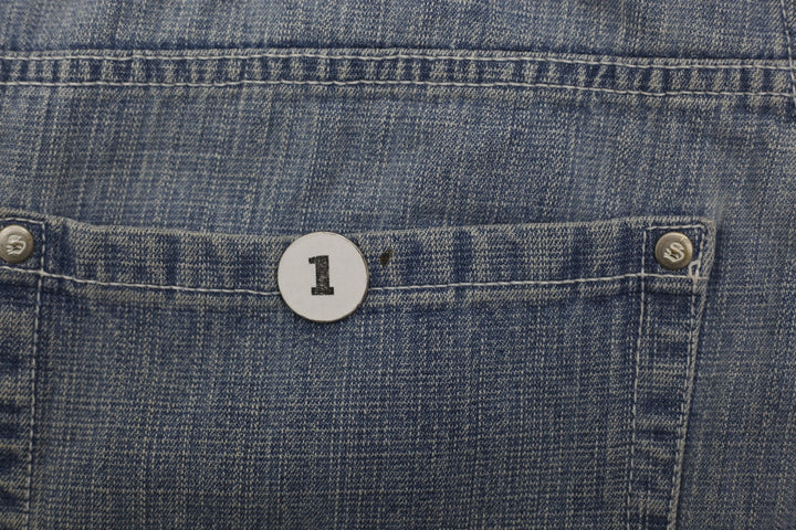 Southpole Washed Blue Casual Urban Style Denim Shorts Size 36 | Migration_Shorts - Alternate View | Fashion Rerun