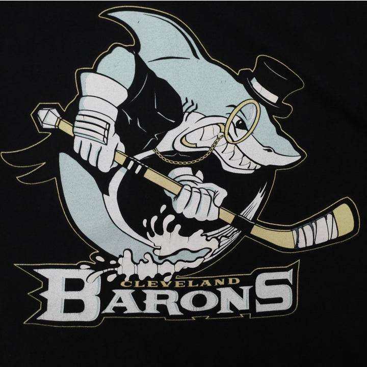 Vintage 2000s Cleveland Barons AHL Hockey T-Shirt Size XL