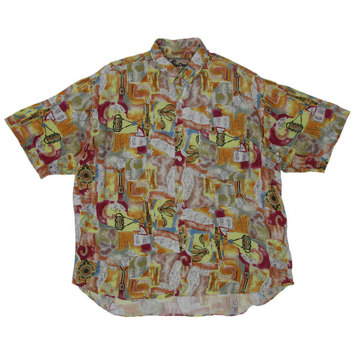 Vintage Big Deal Button Down Printed Shirt