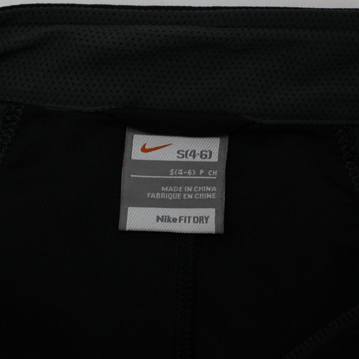 Ladies Nike FIT DRY Full-Zip Track Jacket Black Charcoal Grey Size S