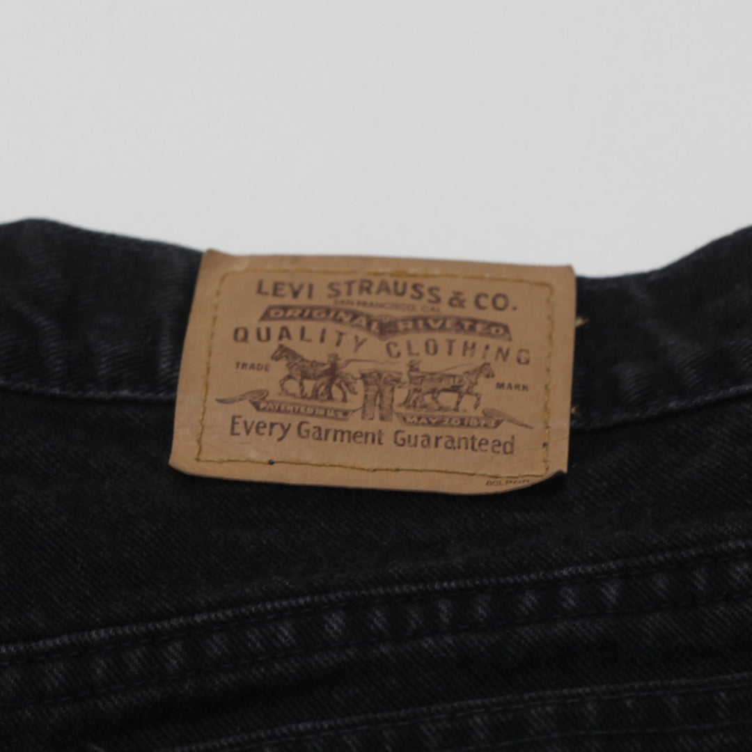 Vintage Levi Strauss Orange Tab Jeans Black - Fashion Rerun Vintage Migration_Pants