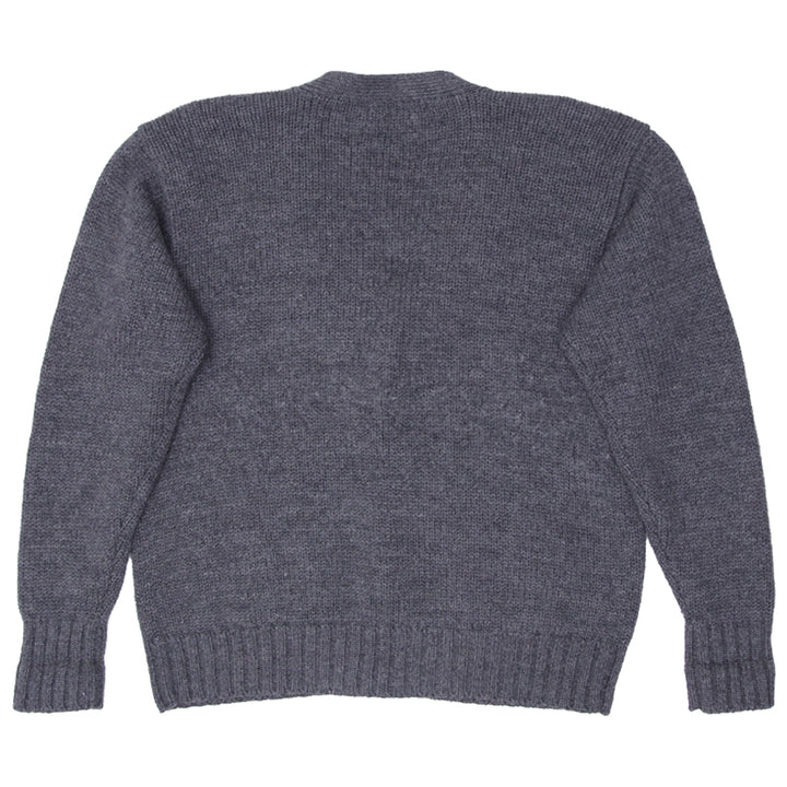Vintage Polo by Ralph Lauren 100% Wool Sweater Cardigan L - Fashion Rerun Vintage Migration_Sweaters