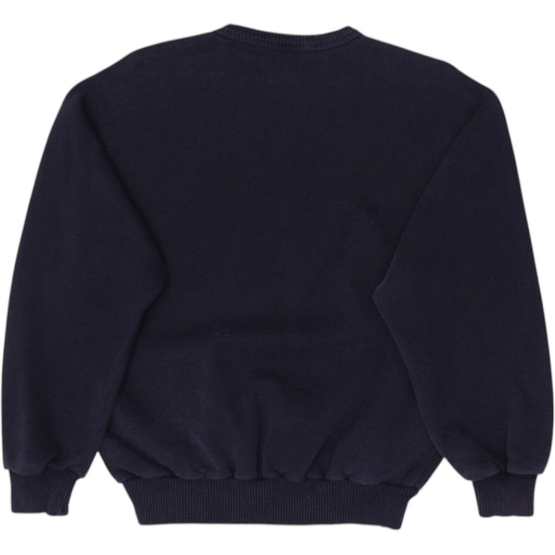 Vintage 1990s Black Vancouver Canucks NHL Hockey Graphic Crewneck Sweatshirt