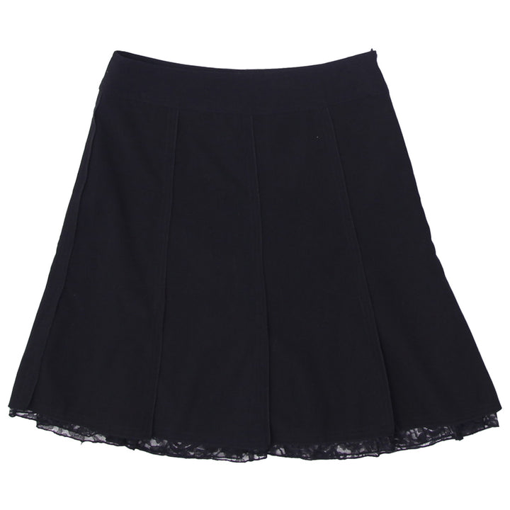 Y2K Ladies Sunny Leigh Black Plaid Skirt