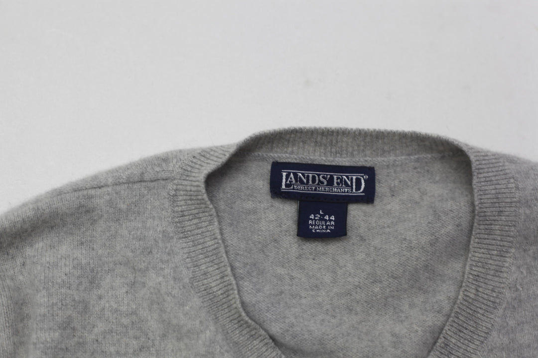 Mens Land's End Cashmere Sweater