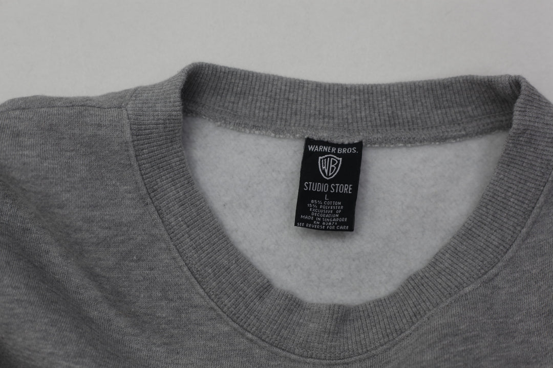 Vintage Warner Bros Studio Store Embroidered Sweatshirt | Migration_Sweatshirt UAENAT20 - Back View | Fashion Rerun