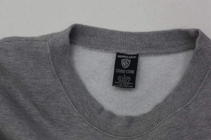 Vintage Warner Bros Studio Store Embroidered Sweatshirt | Migration_Sweatshirt UAENAT20 - Back View | Fashion Rerun