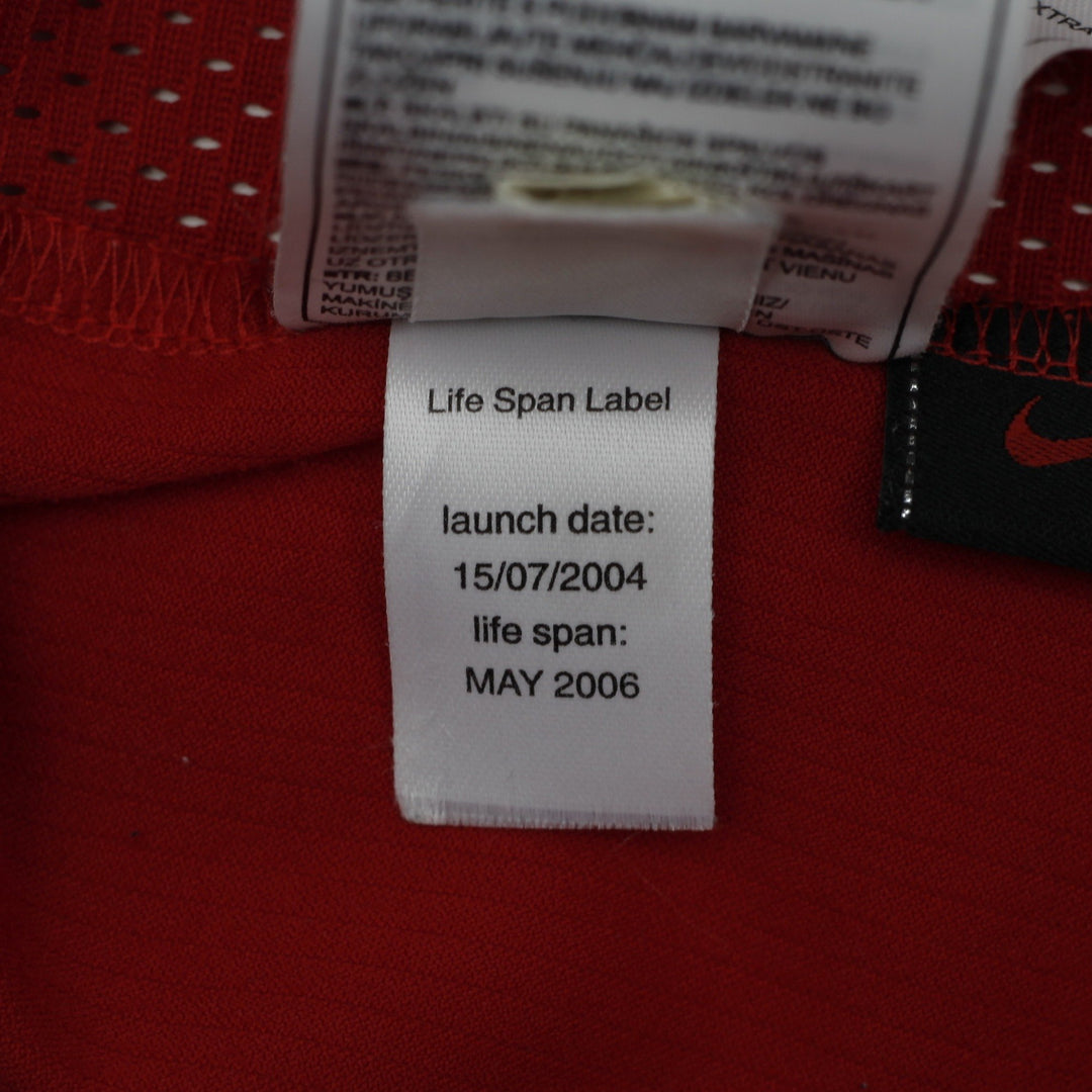 Youth Boys Nike Manchester United 2004-05 Vodafone Soccer Jersey Size XL