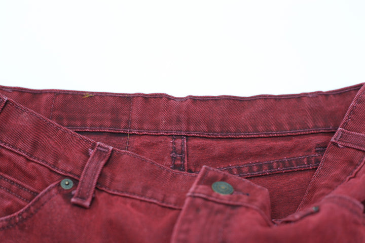 Vintage Levi Strauss # 550 Orange Tab Skinny Jeans Made In USA | Migration_Pants UAENAT40 - Back View | Fashion Rerun