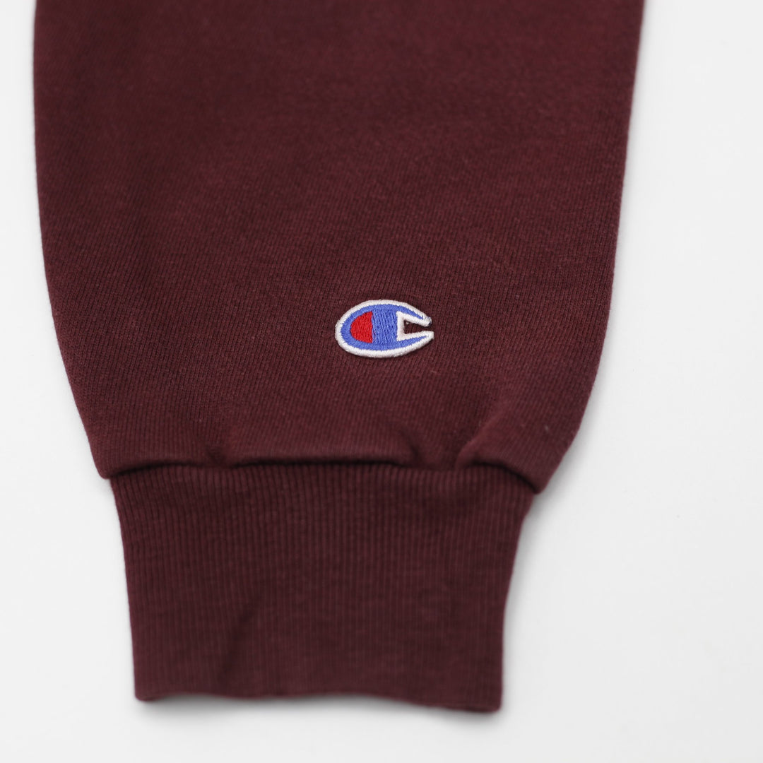 Vintage Mens Champion Washington Sweatshirt Maroon Embroidered Logo Size L
