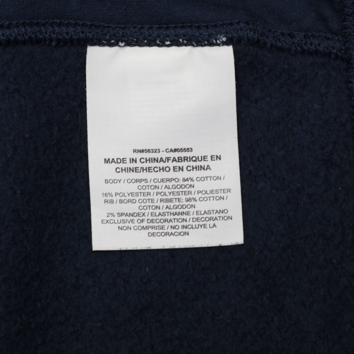 Mens Nike AW77 Raglan Navy Periwinkle Crewneck Sweatshirt Size XL